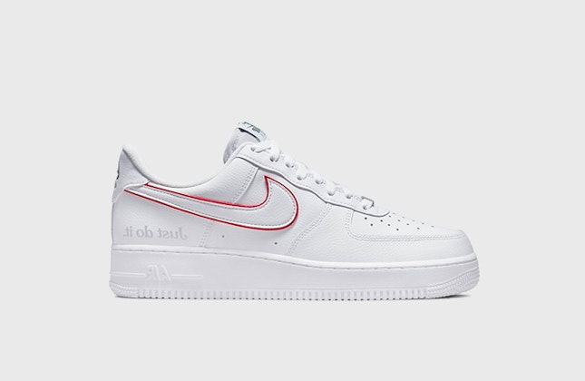 Nike Air Force 1 Low "Just Do It" (Metallic Silver) Nike Air Force 1 Low "Just Do It" (Metallic Silver)