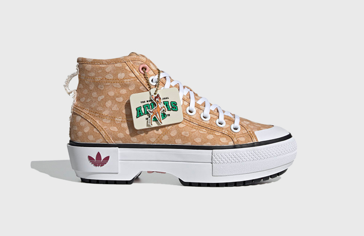 Adidas nizza brown sale