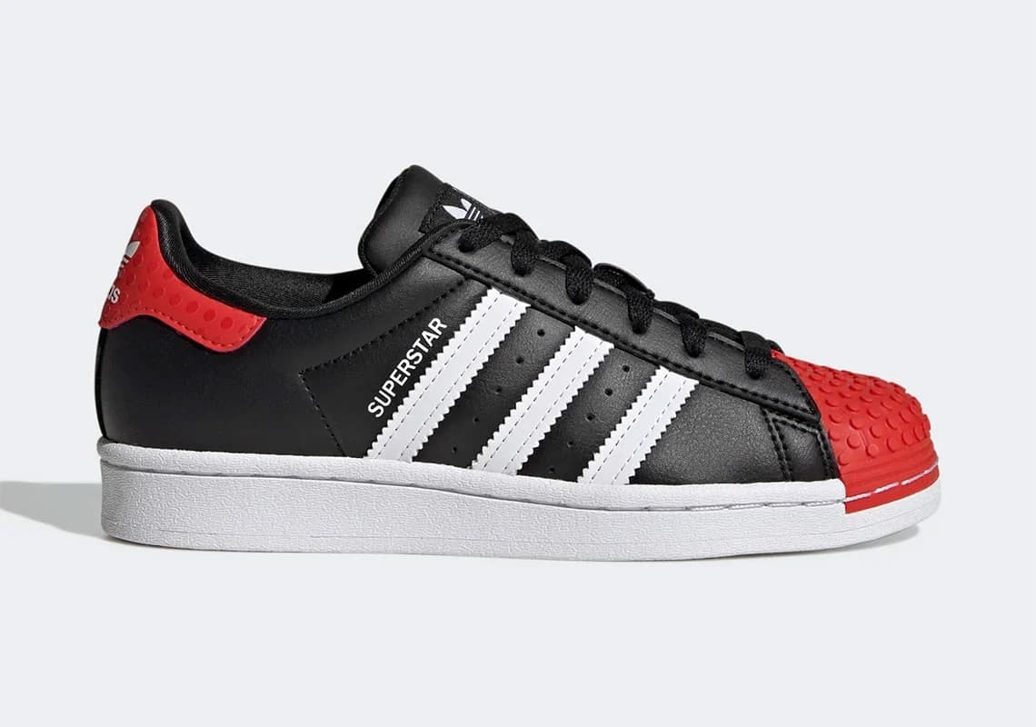 Lego x adidas Superstars Black