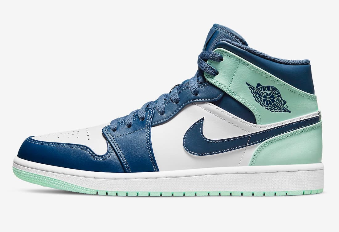 Air Jordan 1 Mid "Blue Mint" 