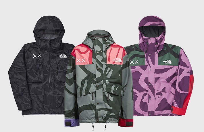 The North Face x KAWS Kollektion 