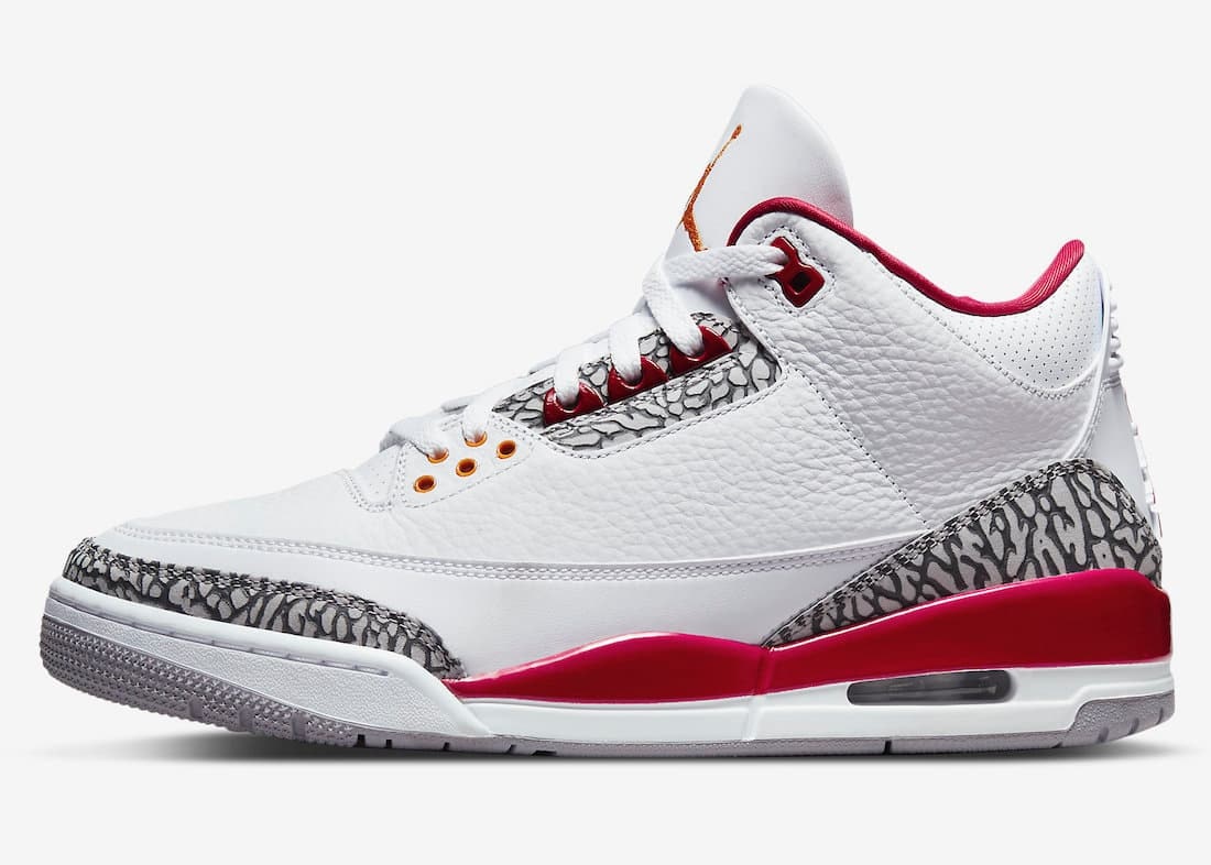 Air Jordan 3 "Cardinal Red" 