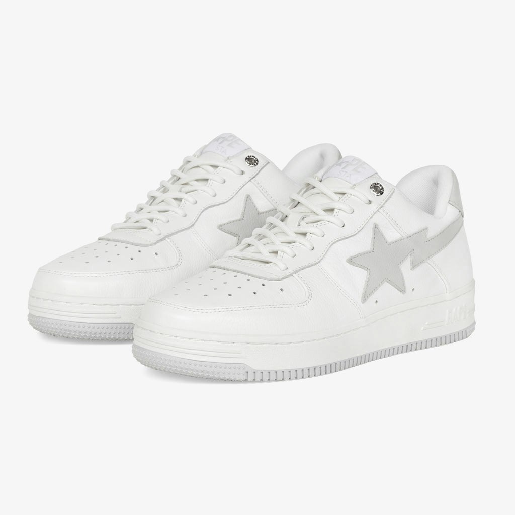 JJJJound x BAPE Bapesta Low "Light Grey"