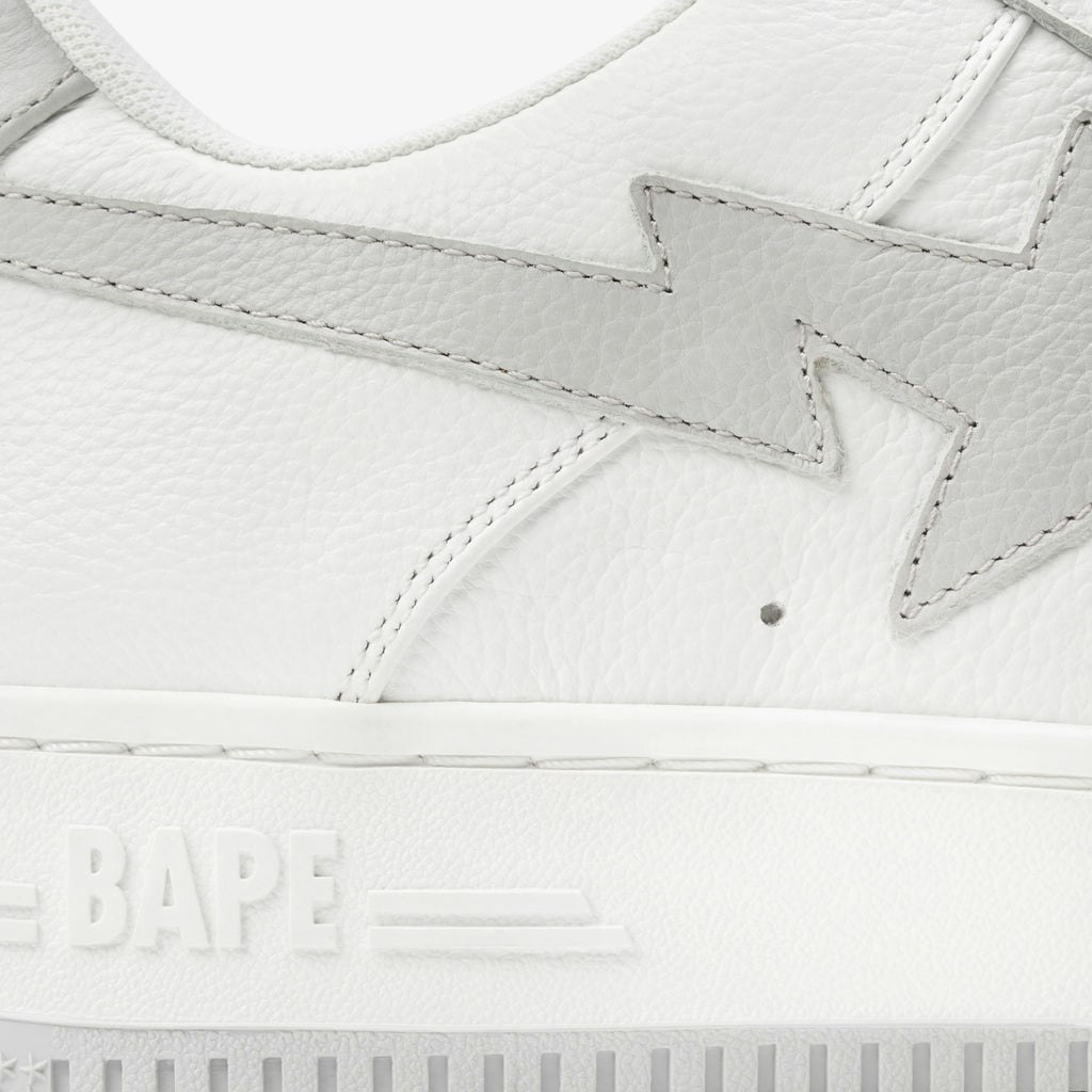 JJJJound x BAPE Bapesta Low "Light Grey"