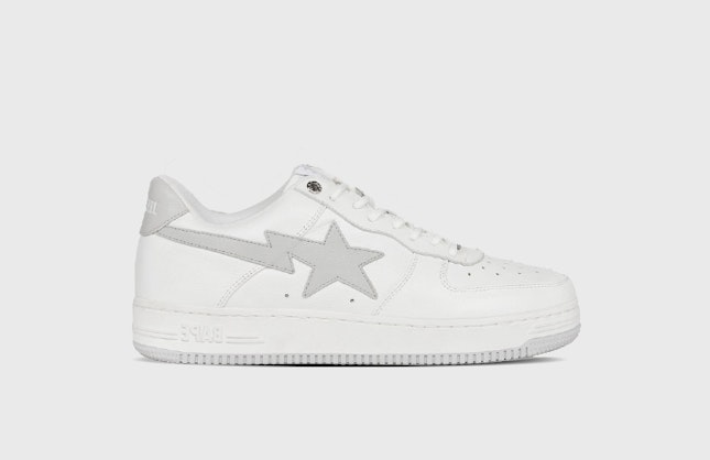 JJJJound x BAPE Bapesta Low "Light Grey"