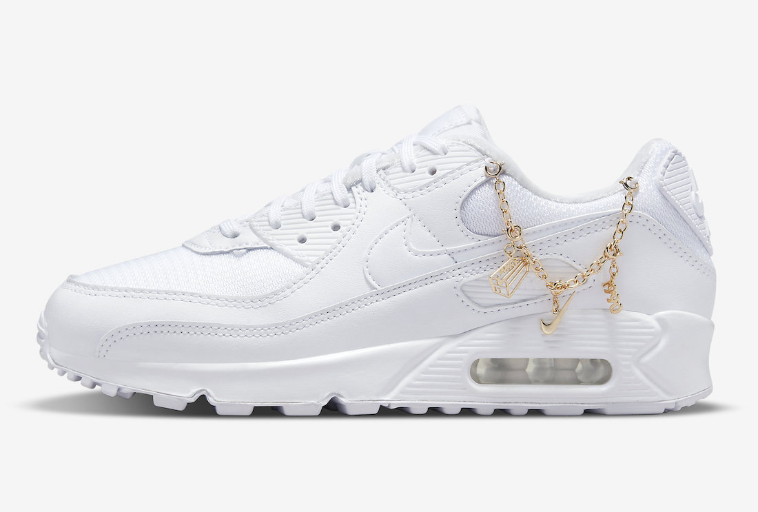 nike air max 90s with charms