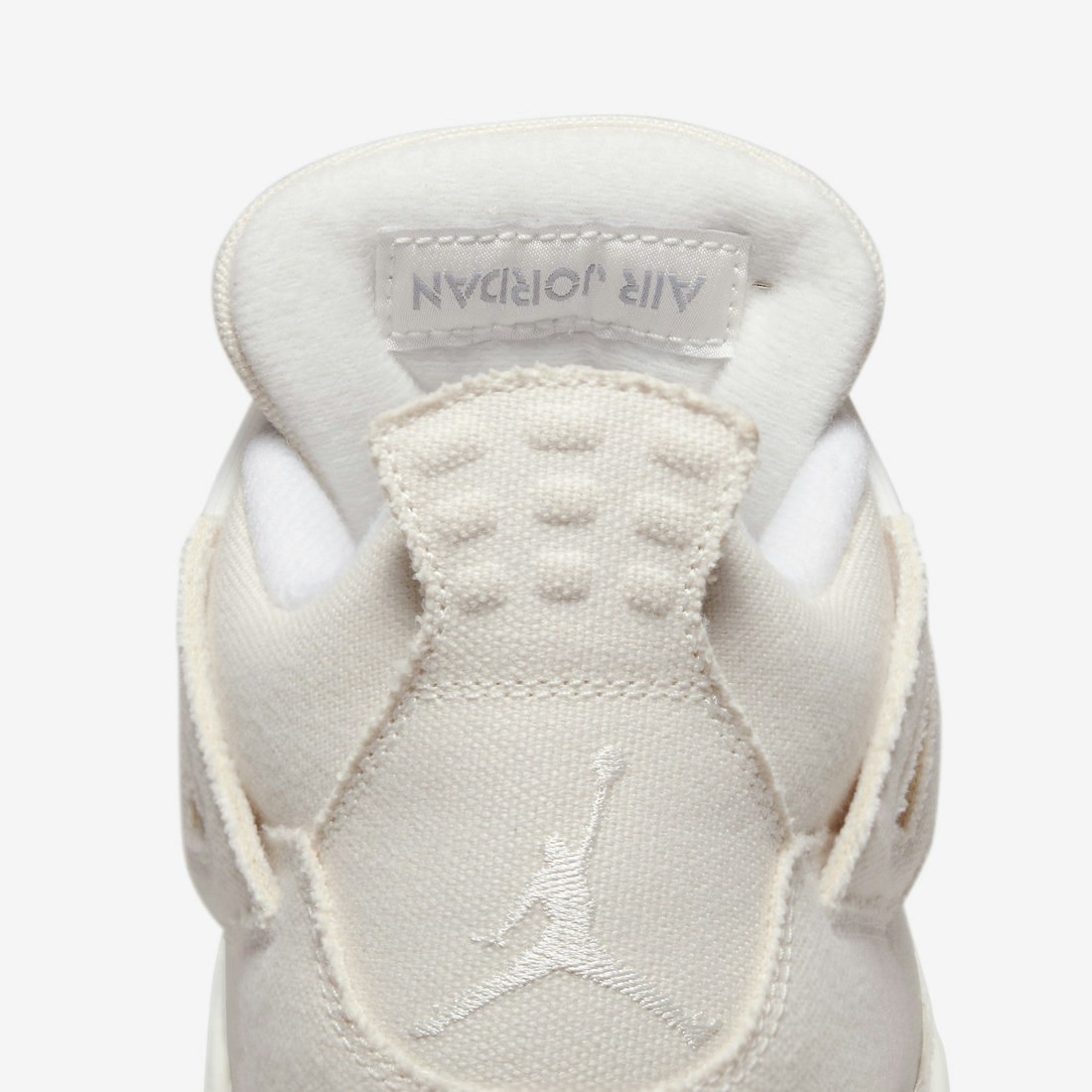 Air Jordan 4 Retro "Sail Canvas"