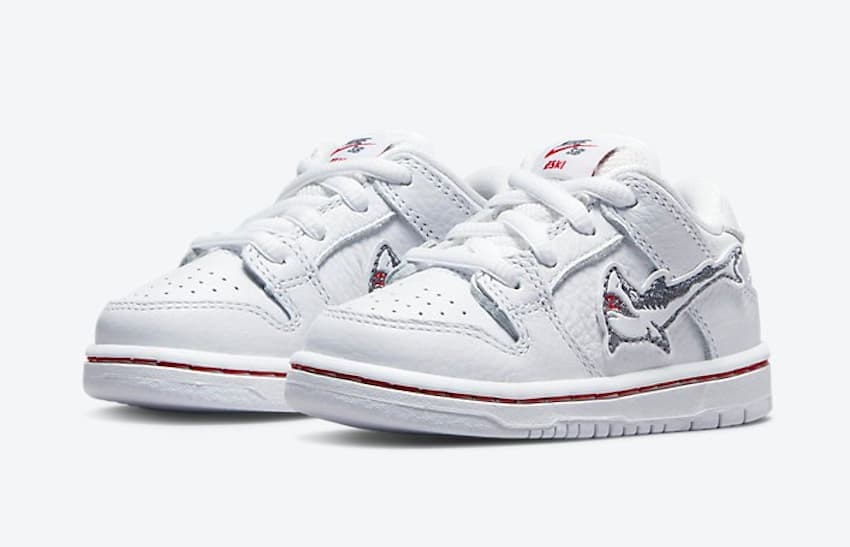 Oski x Nike SB Dunk High "Great White Shark" 