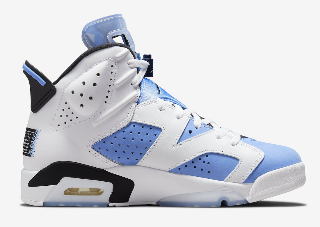 Air Jordan 6 “White UNC”