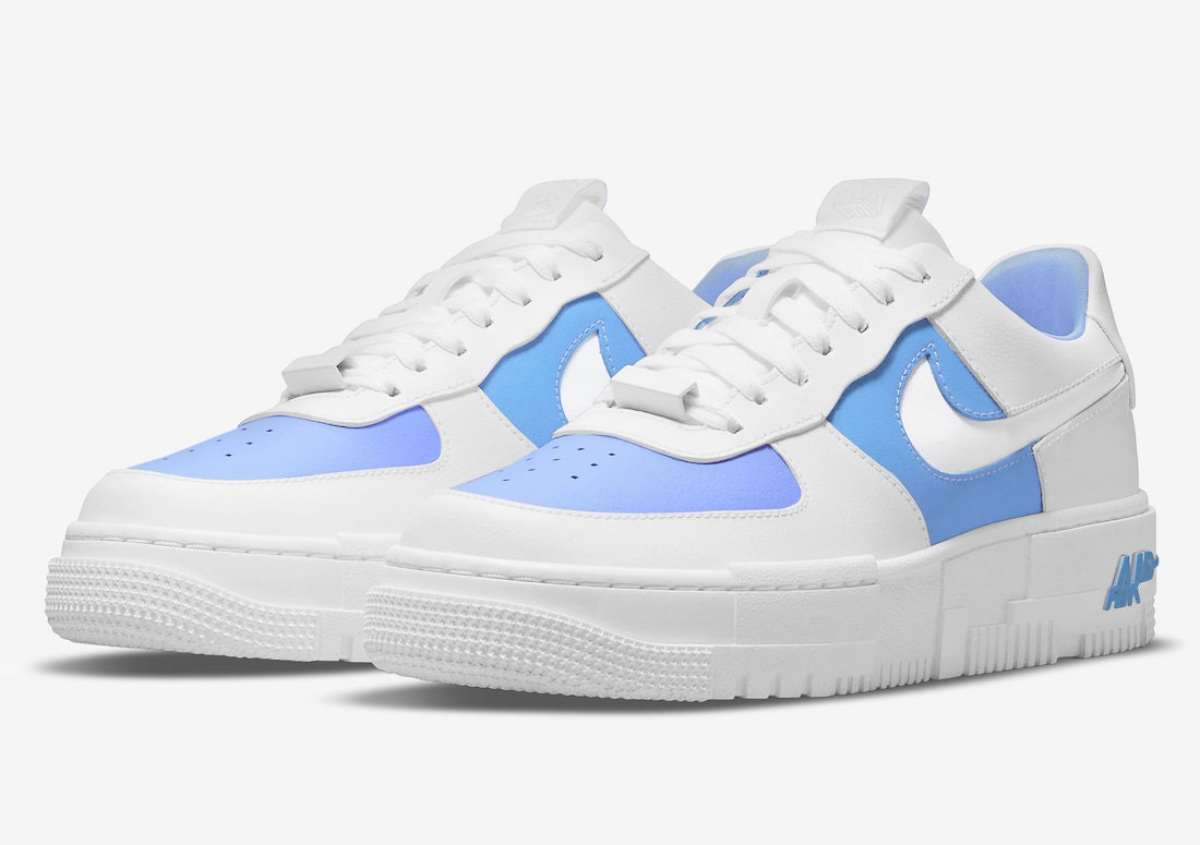 Nike Air Force 1 Pixel "University Blue"