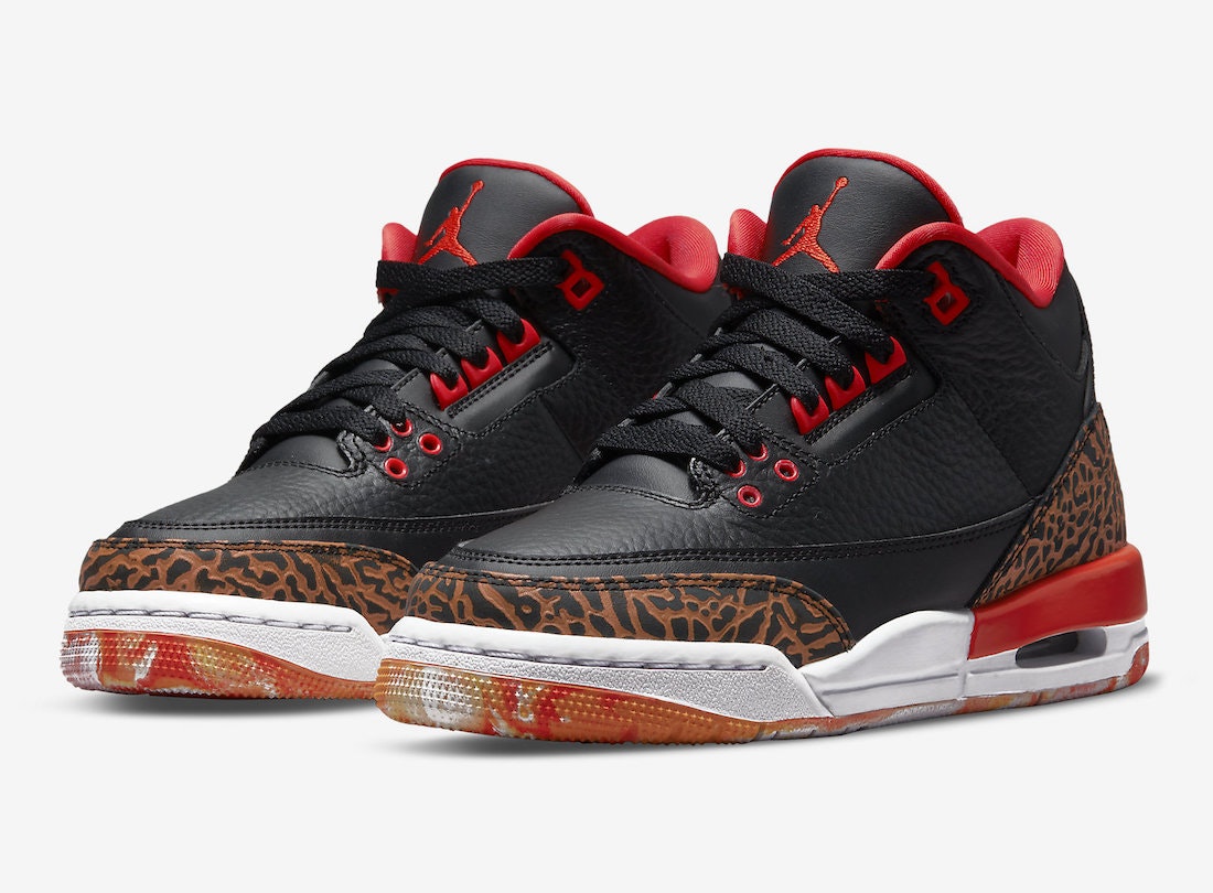 Air Jordan 3 GS "Kumquat"