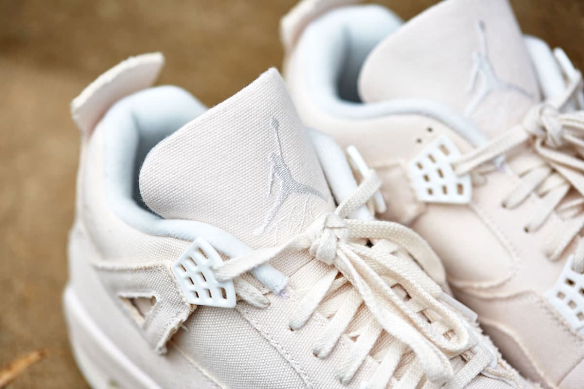 Air Jordan 4 "Sail Canvas"