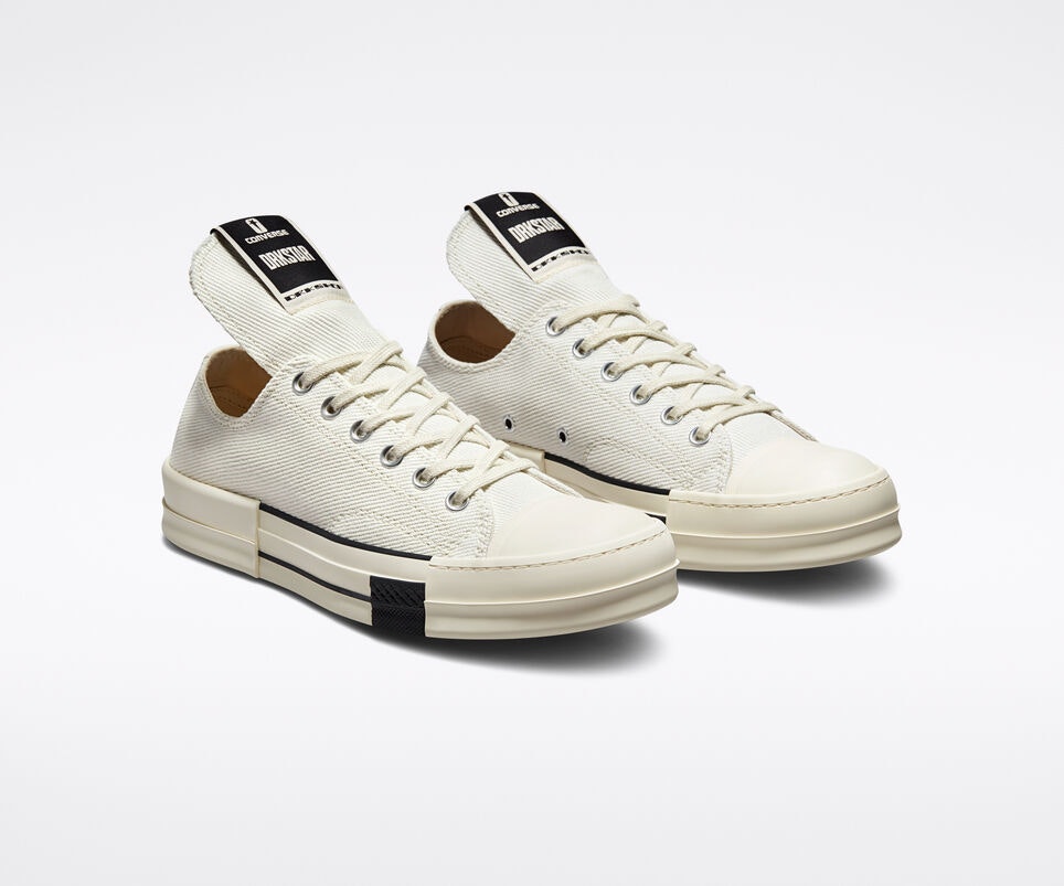 Rick Owens x Converse Chuck 70 Low "DRKSHDW" (White)