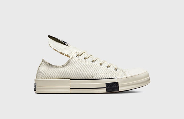 Rick Owens x Converse Chuck 70 Low "DRKSHDW" (White)