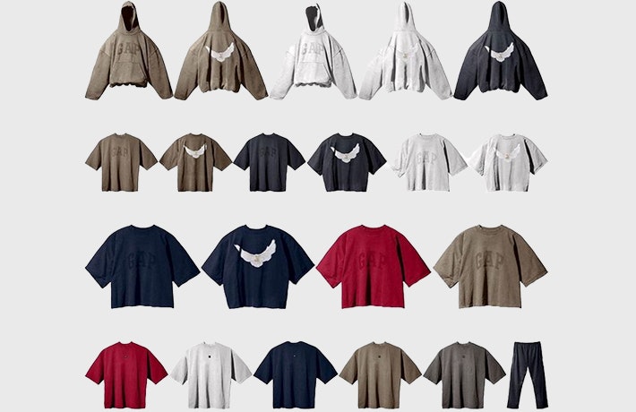 Yeezy x GAP x Balenciaga collection 