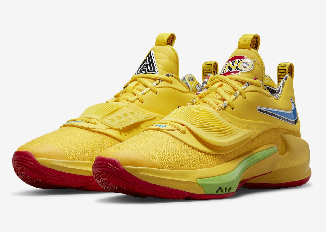 UNO x Nike Zoom Freak 3 "Yellow Zest"