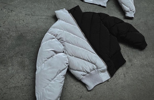 Atelier Roupa - Grey Vampire Puffer Jacket Atelier Roupa - Grey Vampire Puffer Jacket