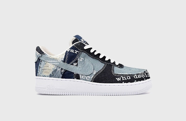 Who Decides War x Nike Air Force 1 Low “Blue Denim” Who Decides War x Nike Air Force 1 Low “Blue Denim”