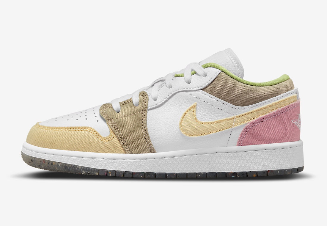 Air Jordan 1 Low GS "Recycled Easter"