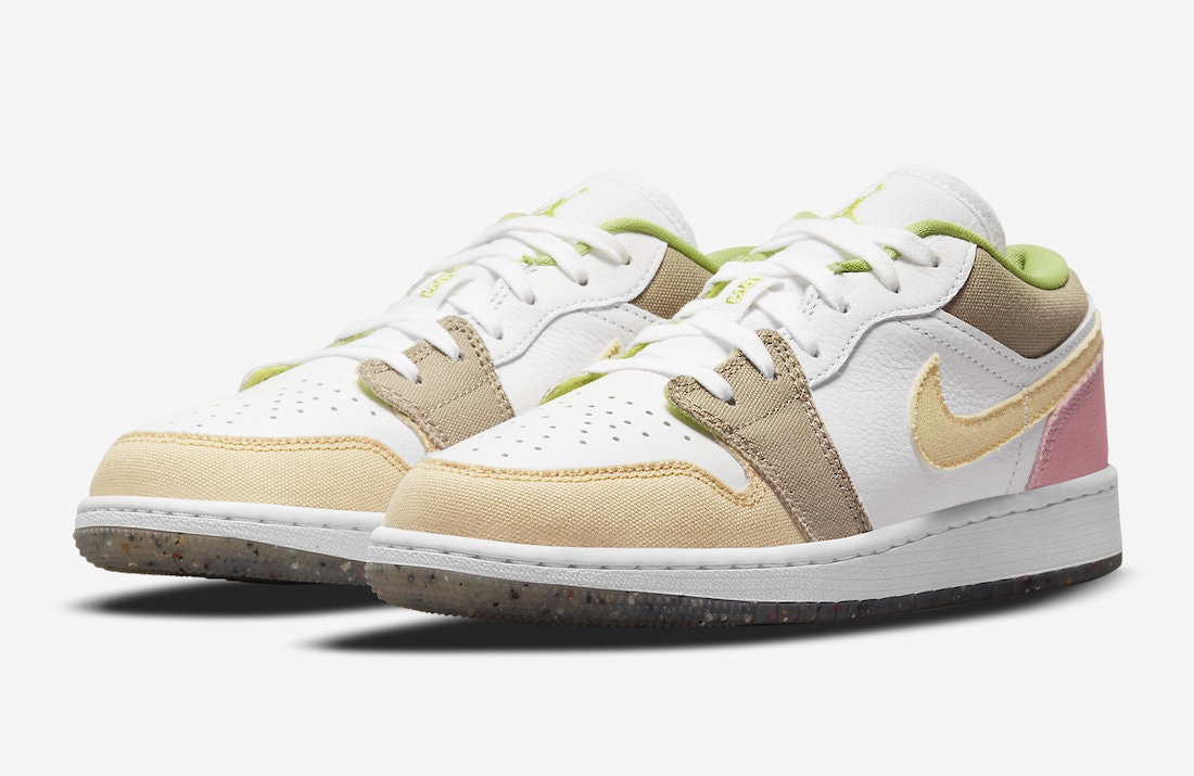 Air Jordan 1 Low GS "Recycled Easter"