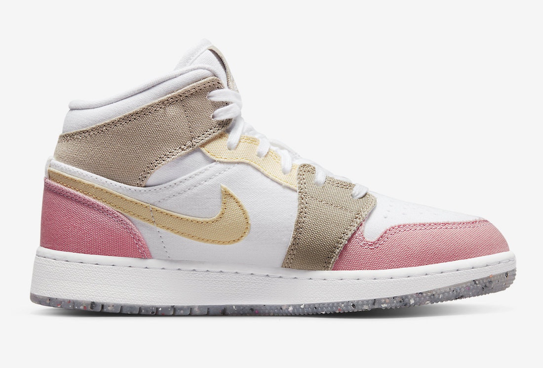 Air Jordan 1 Mid GS "Recycled Easter"