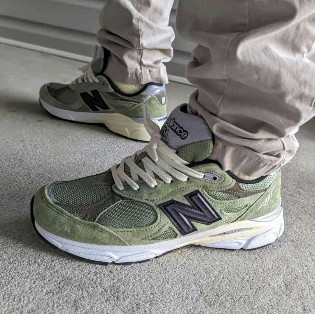 JJJJound x New Balance 990v3 "Made in USA" (Olive)