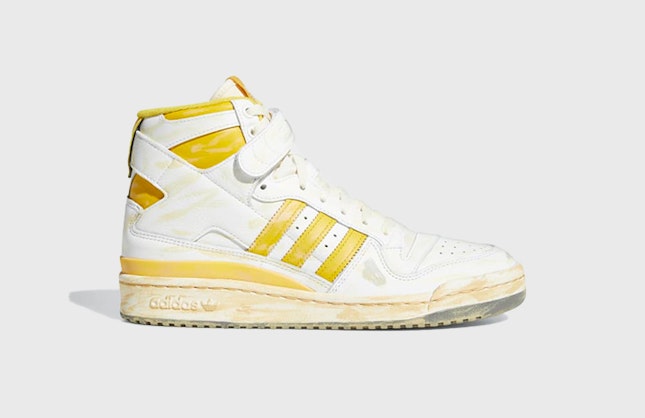 adidas Forum High AEC "Hazy Yellow"