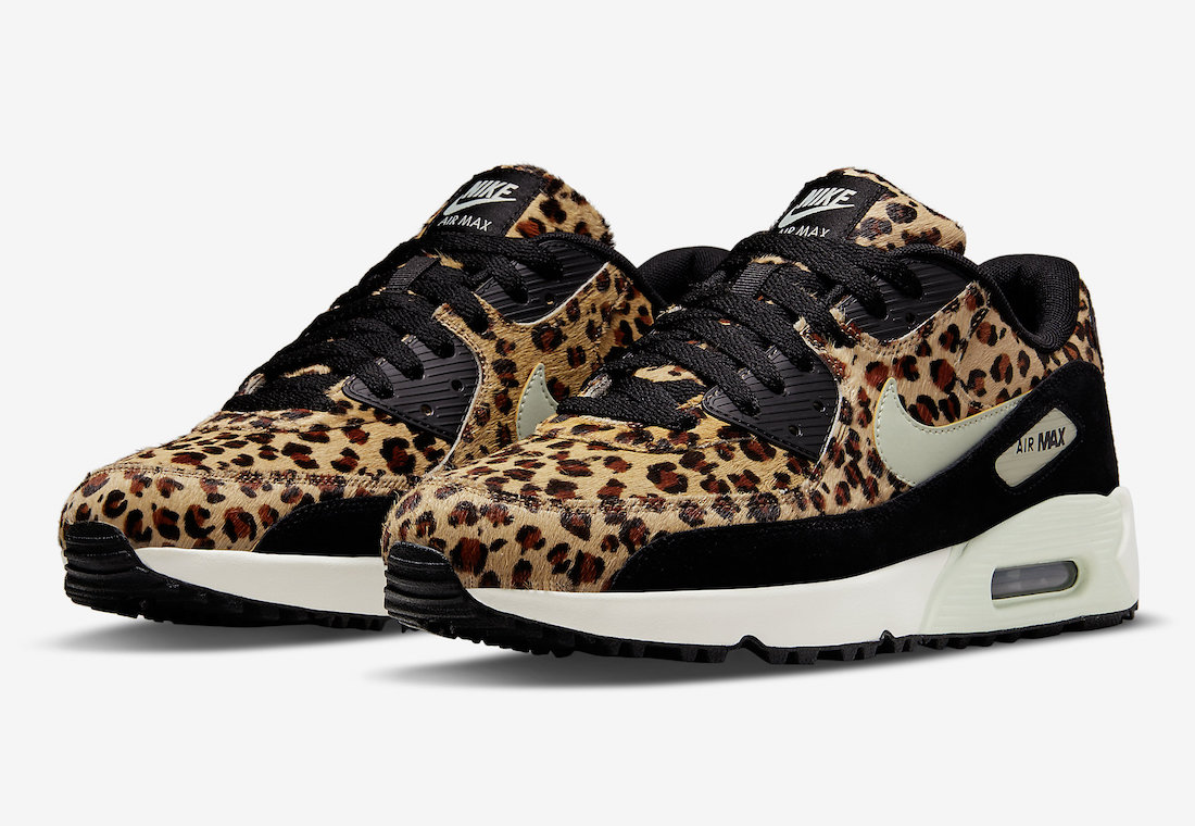 air max with cheetah print
