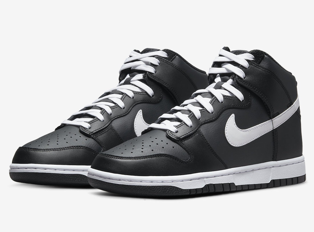 Nike Dunk High "Black/White"