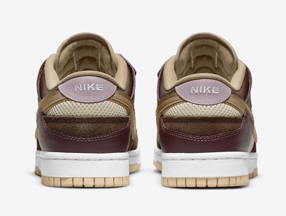 Nike Dunk Scrap "Deep Red / Beige" 