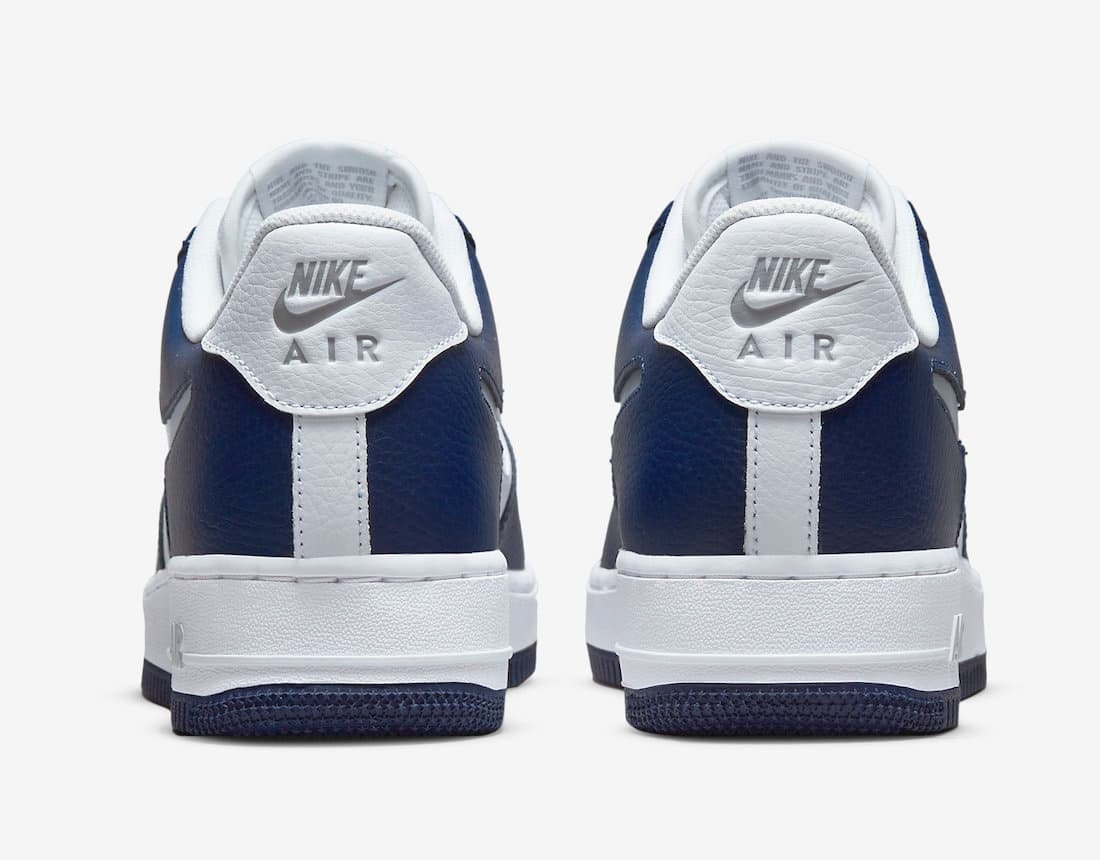 Nike Air Force 1 "White and Navy"
