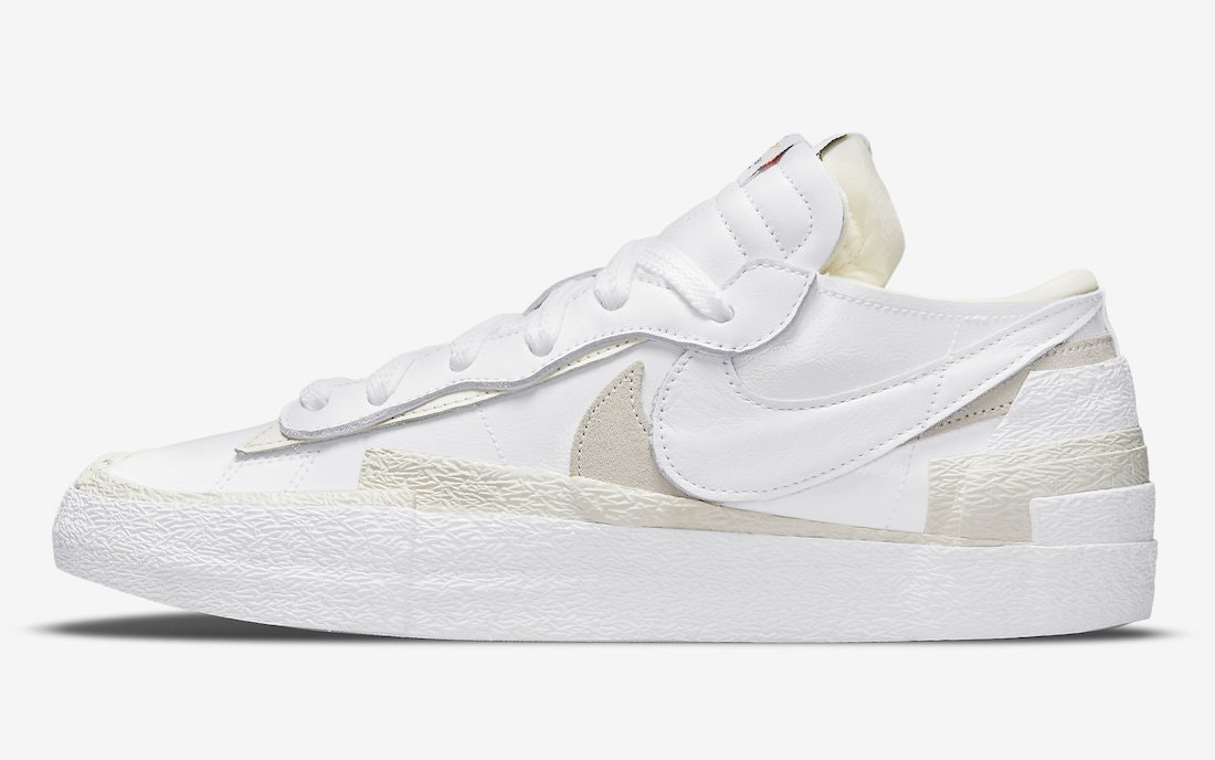 Sacai x Nike Blazer Low "White Patent"