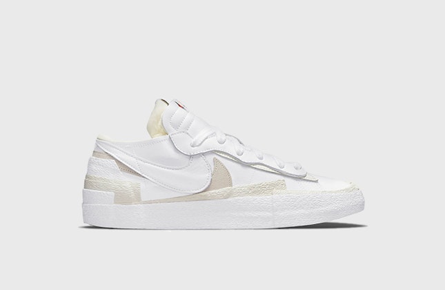 Sacai x Nike Blazer Low "White Patent" Sacai x Nike Blazer Low "White Patent"