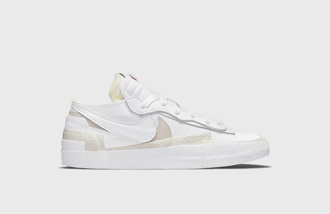 Sacai x Nike Blazer Low "White Patent"