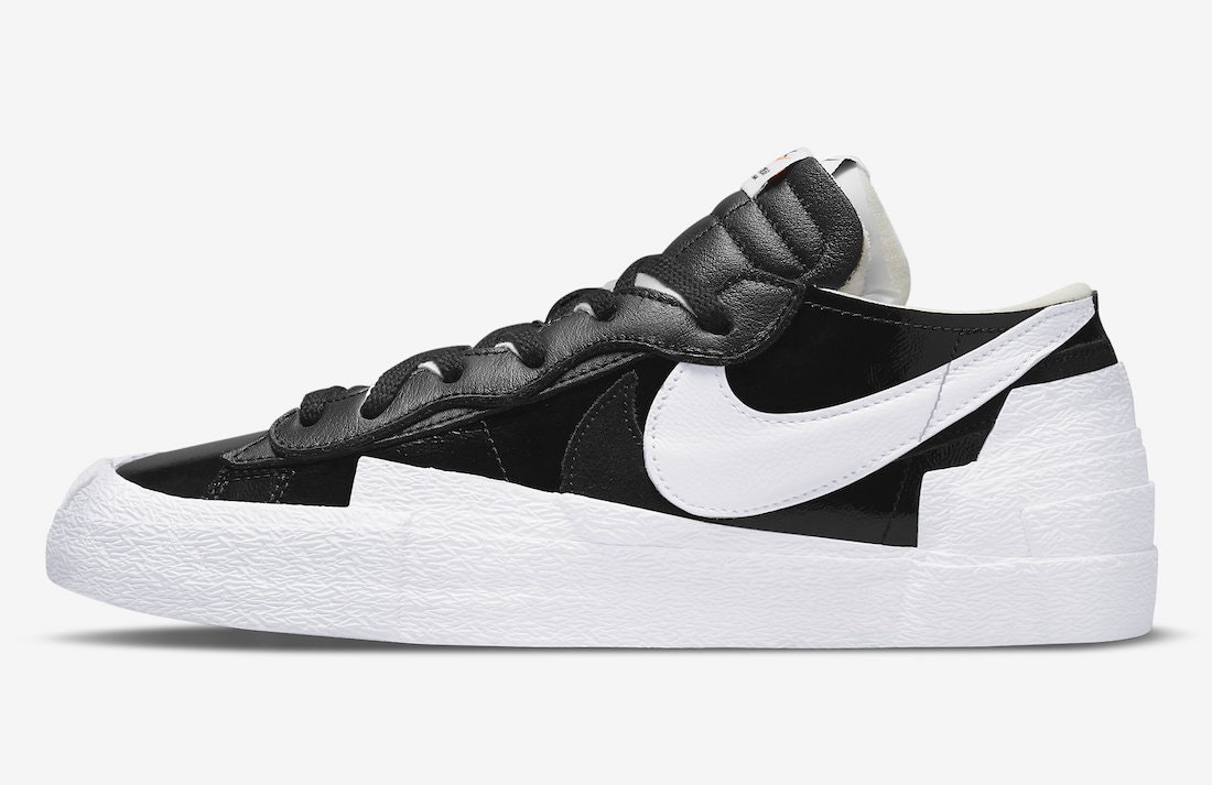 Sacai x Nike Blazer Low "Black Patent"