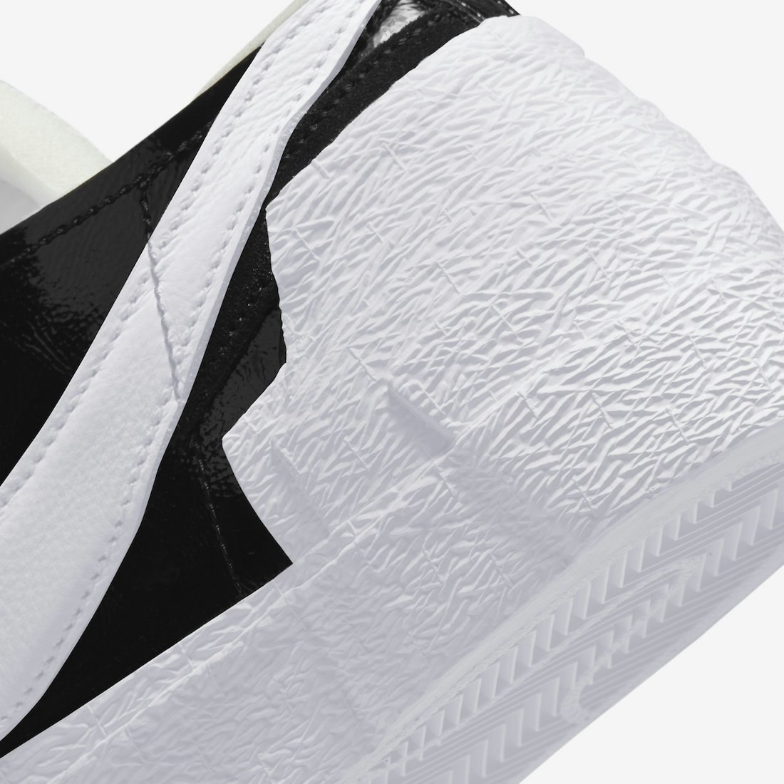 Sacai x Nike Blazer Low "Black Patent"