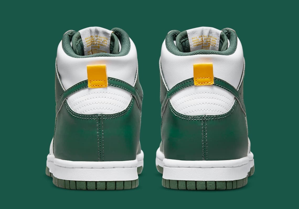 Nike Dunk High "Green Gold" 