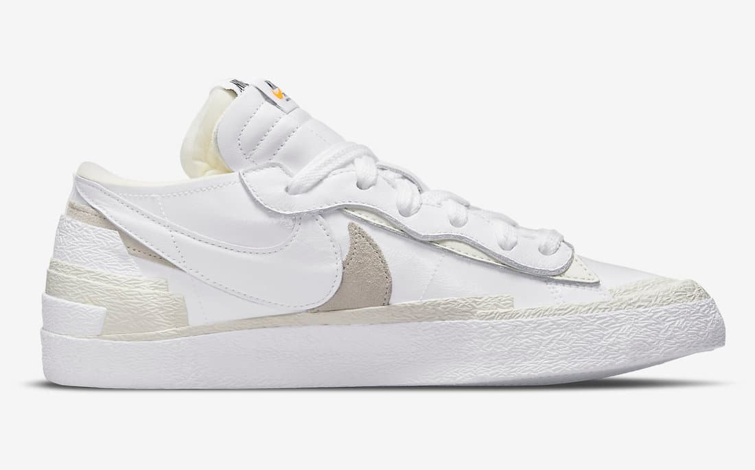 Sacai x Nike Blazer Low “White Patent”