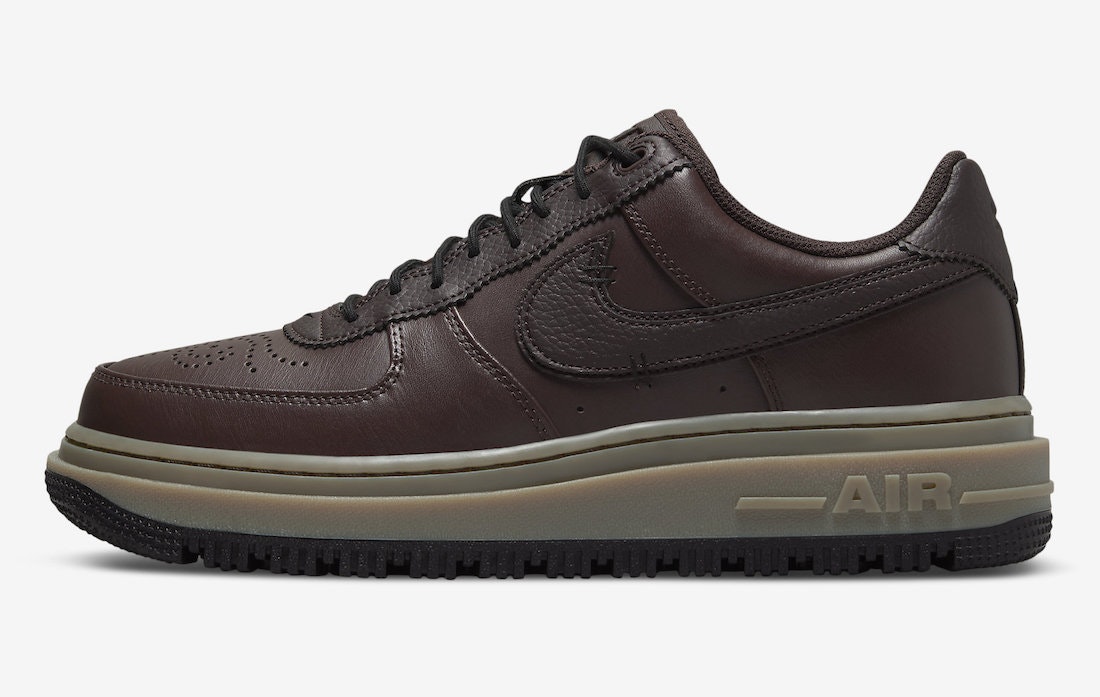 Nike Air Force 1 Luxe "Brown Basalt"