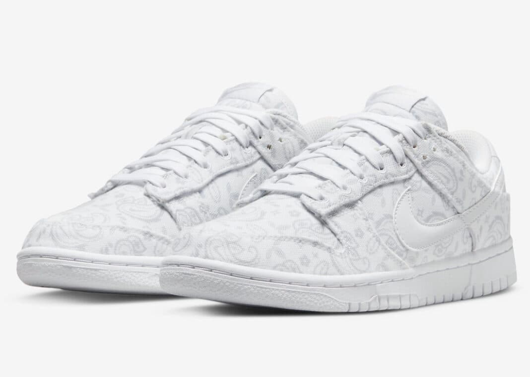 Nike Dunk Low "White Paisley"