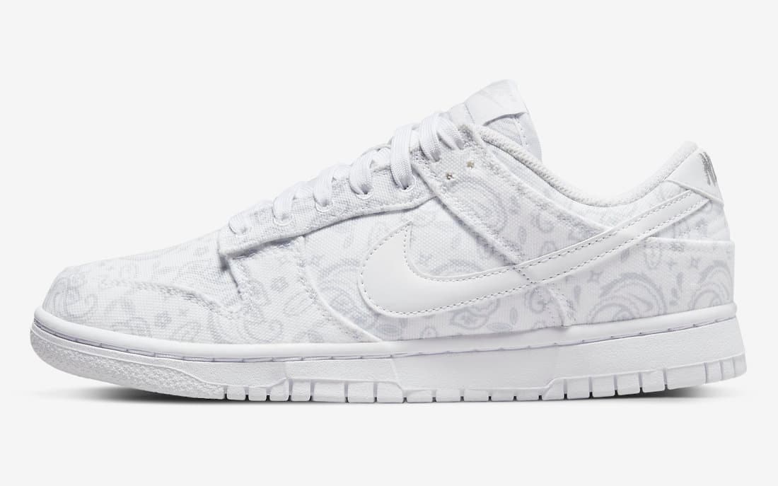 Nike Dunk Low "White Paisley"