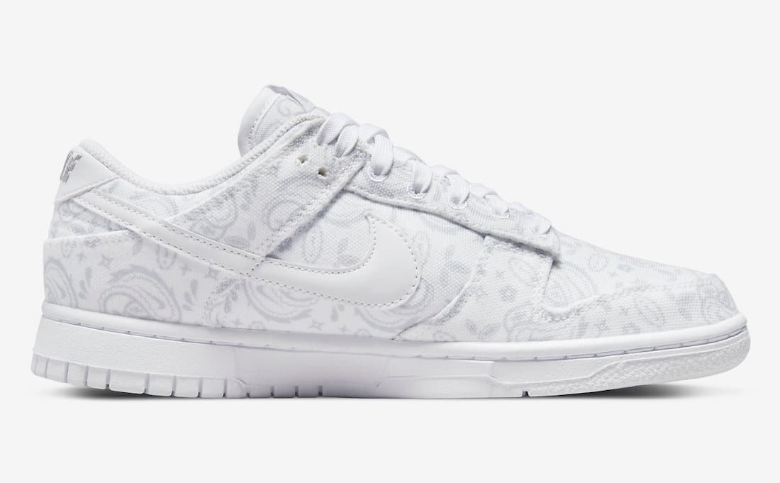 Nike Dunk Low "White Paisley"