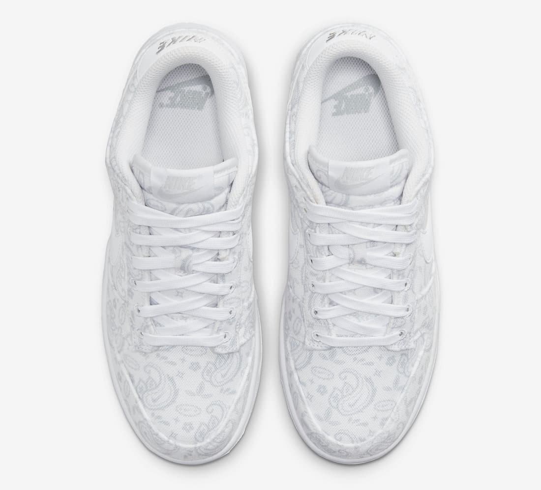 Nike Dunk Low "White Paisley"