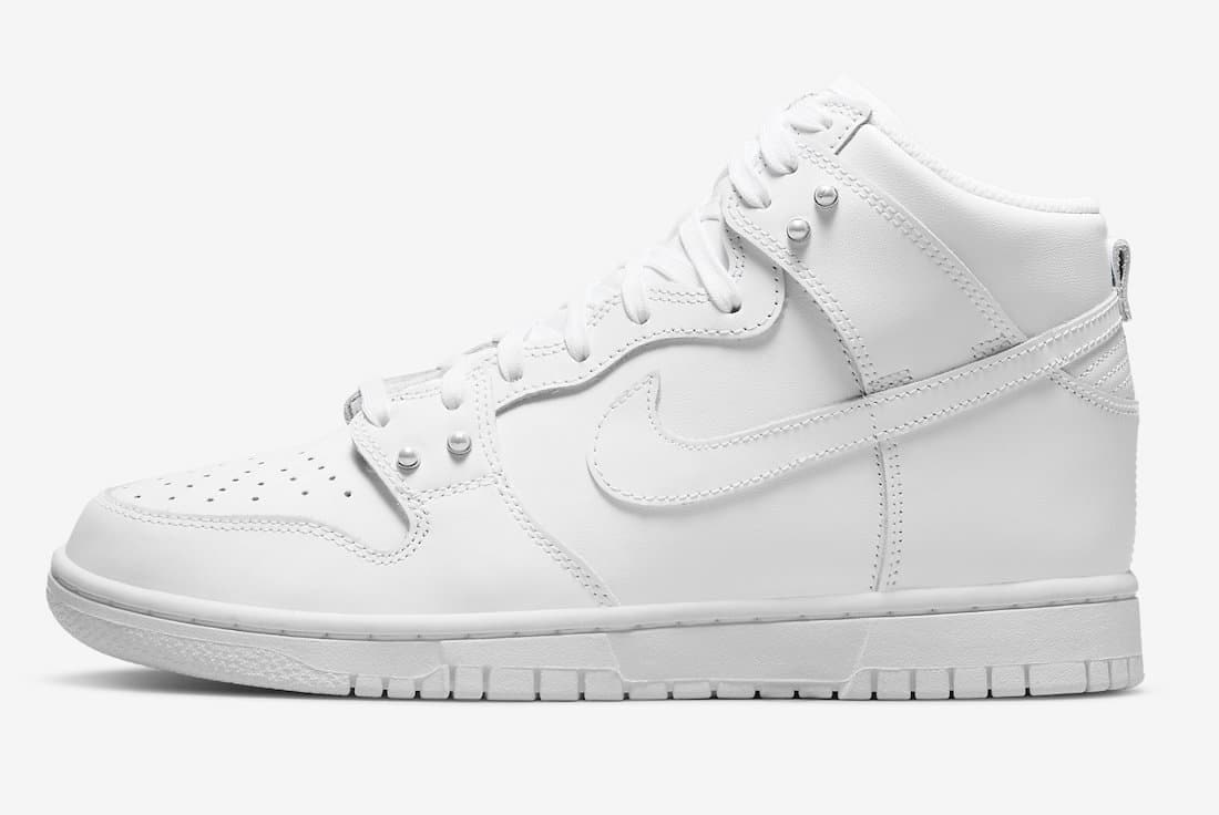 Nike Dunk High "White Pearl"