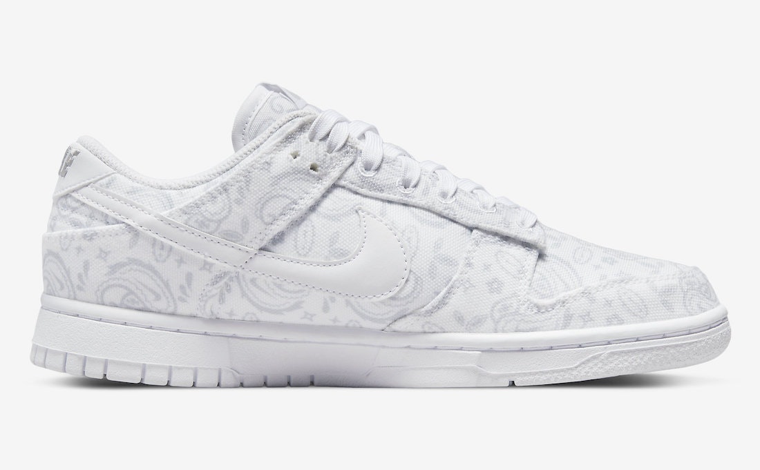 Nike Dunk Low "White Paisley"