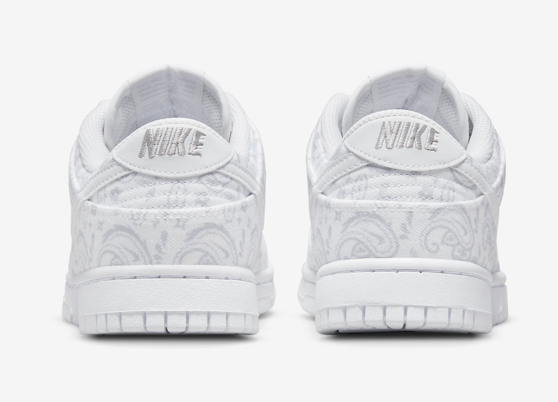 Nike Dunk Low "White Paisley"