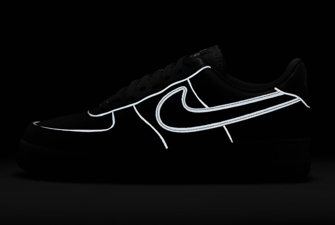 Nike Air Force 1 Low “Black Reflective”