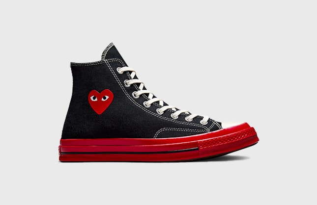 Comme des Garçons x Converse Chuck 70 "Black Red"