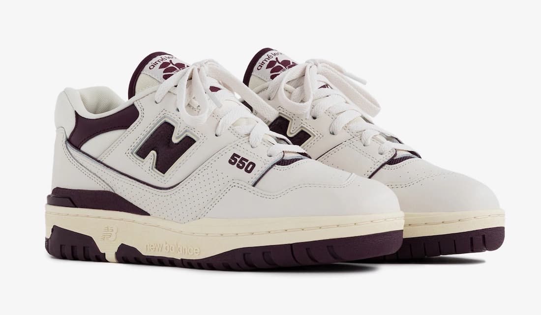 New balance 550 weiß lila Clearance