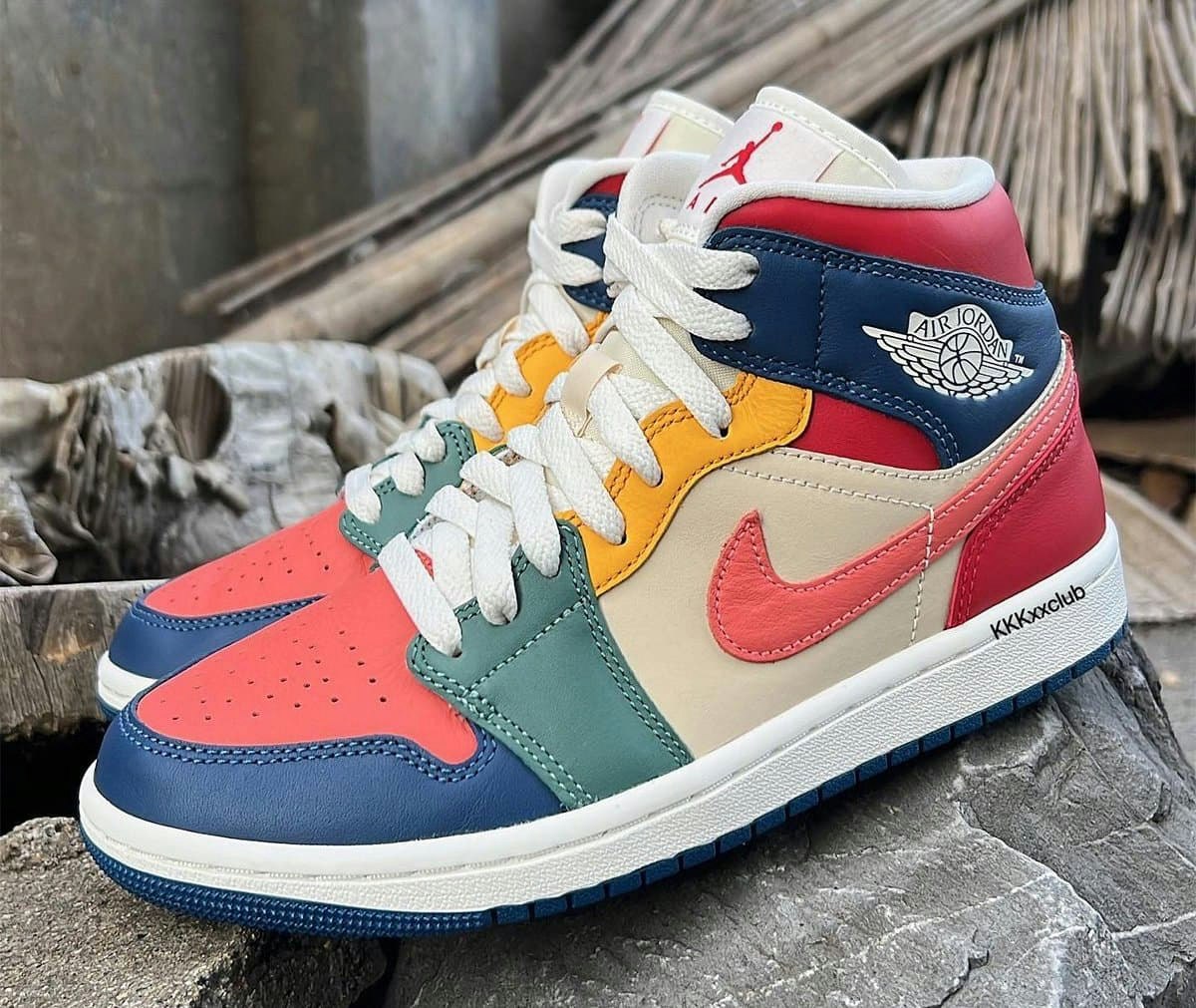 New Air Jordan 1 Mid “Multi-Color” 